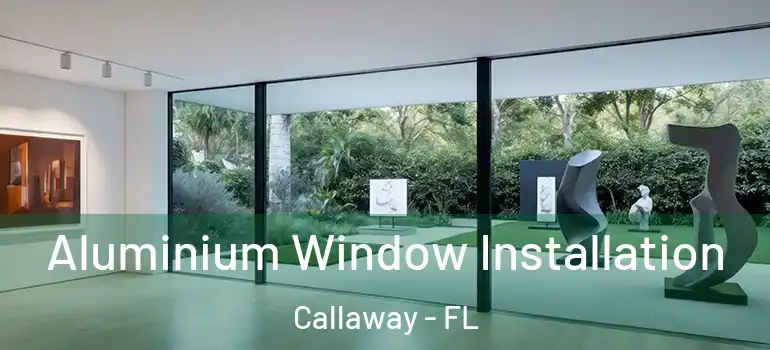 Aluminium Window Installation Callaway - FL