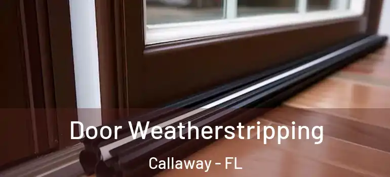 Door Weatherstripping Callaway - FL