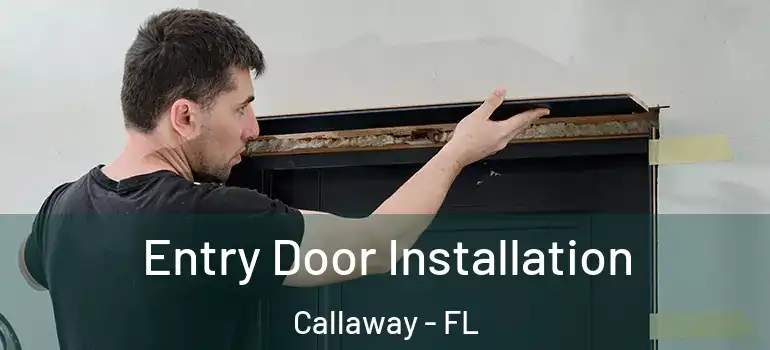 Entry Door Installation Callaway - FL
