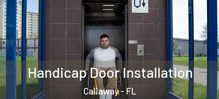 Handicap Door Installation Callaway - FL
