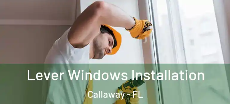 Lever Windows Installation Callaway - FL