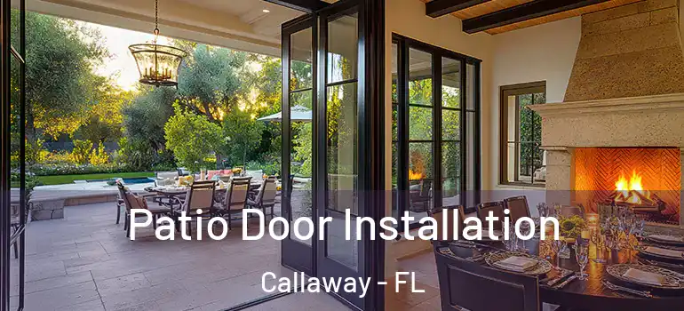 Patio Door Installation Callaway - FL