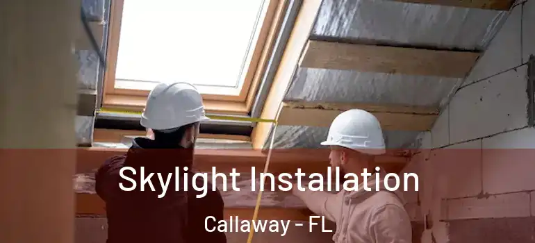 Skylight Installation Callaway - FL