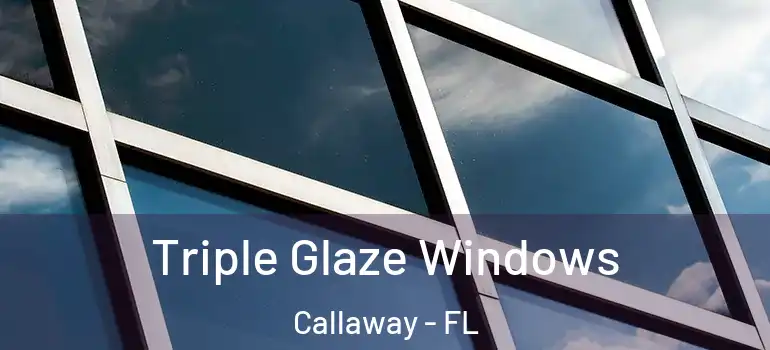 Triple Glaze Windows Callaway - FL