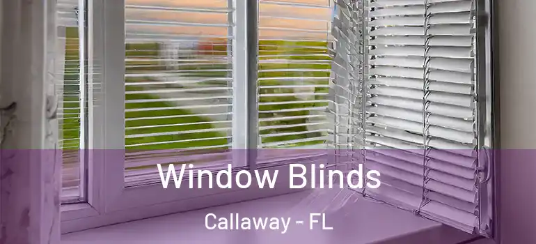 Window Blinds Callaway - FL