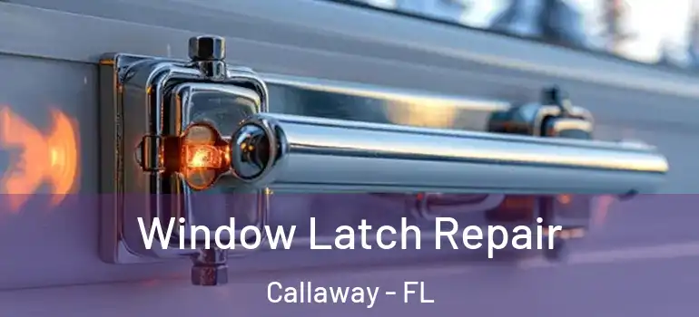 Window Latch Repair Callaway - FL