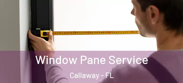 Window Pane Service Callaway - FL