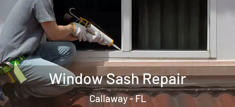 Window Sash Repair Callaway - FL