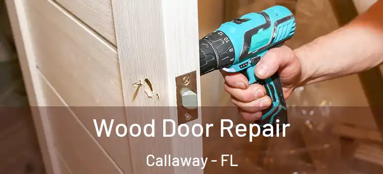 Wood Door Repair Callaway - FL